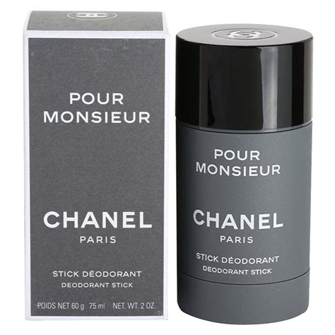 pour monsieur deodorant stick.